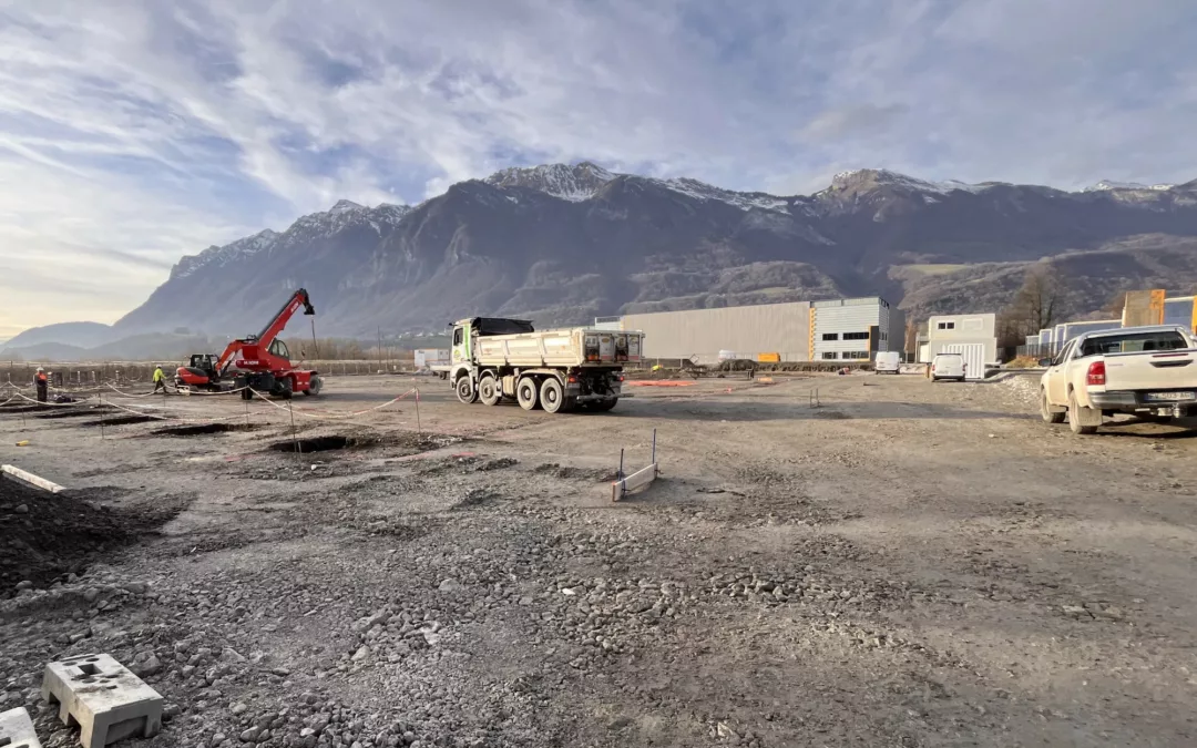Valorisation des laitiers sidérurgiques : un projet de parking durable