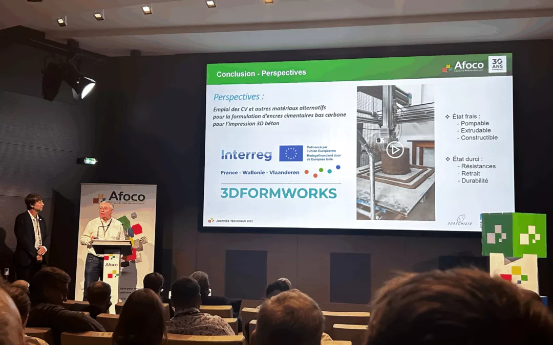 Journée Technique AFOCO 2025 – Méthodologie de caractérisation pour mieux appréhender le comportement réactionnel des cendres volantes de charbon d’issues des stocks historiques