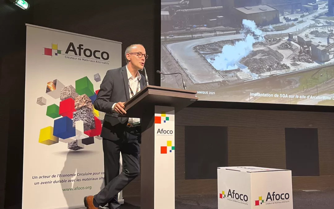 Journée Technique AFOCO 2025 – SGA Matériaux : 20 ans de valorisation des laitiers d’aciérie de conversion